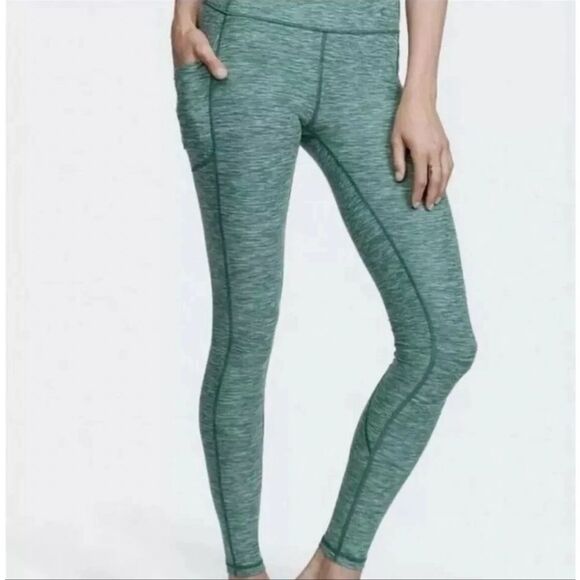 Victoria's Secret Flow On Point Pocket Leggings Green Size 2 - Picture 2 of 12